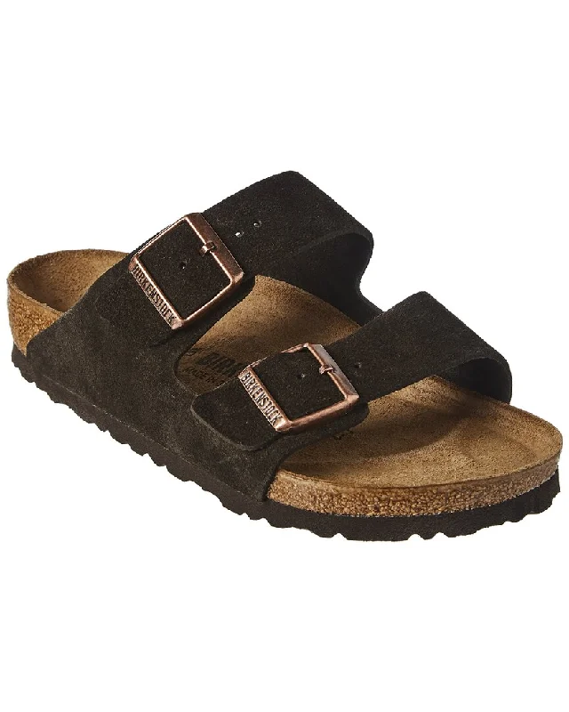 Women's Sandals with a Glitter - Coated Strap in Gold for a Sparkly Summer OutfitBirkenstock Women's Arizona Suede Leather Sandal Women's Sandals with a Glitter - Coated Strap in Gold for a Sparkly Summer OutfitBirkenstock Women's Arizona Suede Leather Sandal