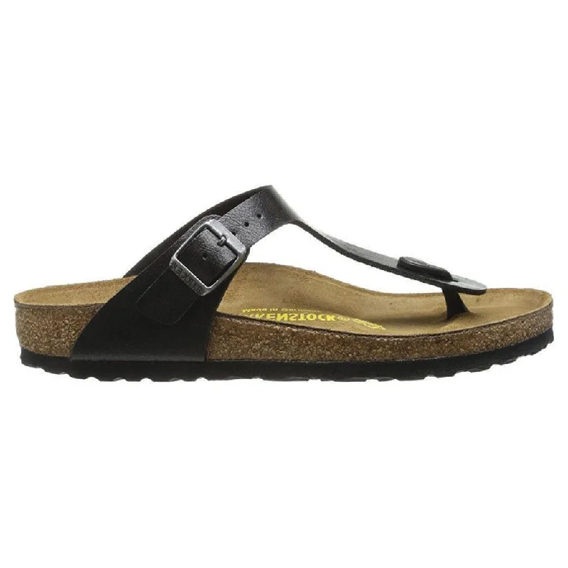 Women's Flat Slide Sandals with a Memory Foam Insole in White for All - Day ComfortGizeh Birko-Flor Women's Sandals Women's Flat Slide Sandals with a Memory Foam Insole in White for All - Day ComfortGizeh Birko-Flor Women's Sandals
