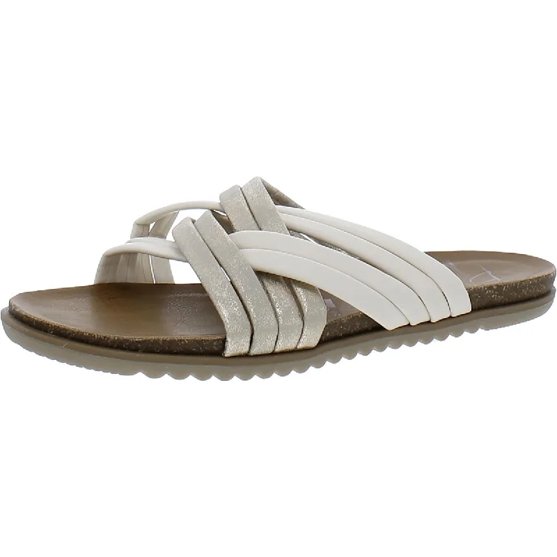 Adjustable Strap Women's Sandals with a Padded Heel in Pink for a Custom FitBlowfish Womens Faux Leather Strappy Flip-Flops Adjustable Strap Women's Sandals with a Padded Heel in Pink for a Custom FitBlowfish Womens Faux Leather Strappy Flip-Flops