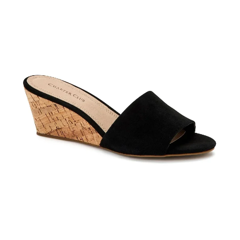 Women's Sandals with a Floral - Printed Upper in Pink for a Feminine Spring LookCharter Club Womens Nallahh Cork Slip On Wedge Sandals Women's Sandals with a Floral - Printed Upper in Pink for a Feminine Spring LookCharter Club Womens Nallahh Cork Slip On Wedge Sandals