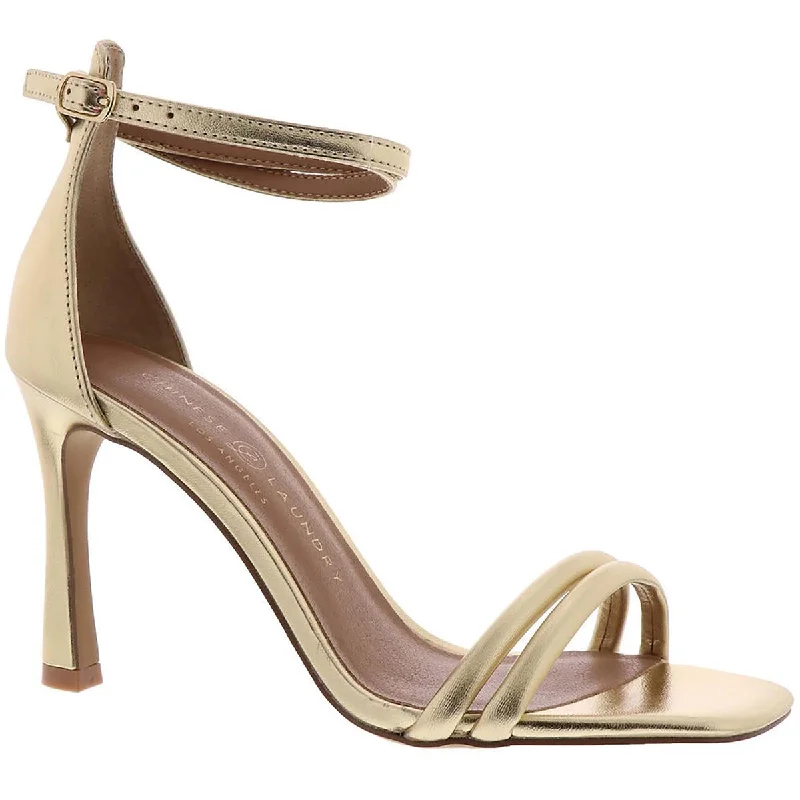 Women's Leather - Strapped Sandals with a Braided Detail in Brown for a Rustic AppealChinese Laundry Womens Jasmine Solid Heels Ankle Strap Women's Leather - Strapped Sandals with a Braided Detail in Brown for a Rustic AppealChinese Laundry Womens Jasmine Solid Heels Ankle Strap