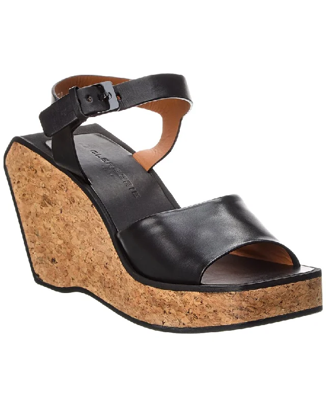 Women's Ankle - Strap Sandals with a Block Heel in Red for a Sophisticated StyleClergerie Effy Leather Platform Sandal Women's Ankle - Strap Sandals with a Block Heel in Red for a Sophisticated StyleClergerie Effy Leather Platform Sandal