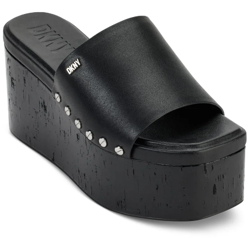 Women's Leather - Strapped Sandals with a Braided Detail in Brown for a Rustic AppealDKNY Womens Alvy Leather Square Toe Platform Sandals Women's Leather - Strapped Sandals with a Braided Detail in Brown for a Rustic AppealDKNY Womens Alvy Leather Square Toe Platform Sandals