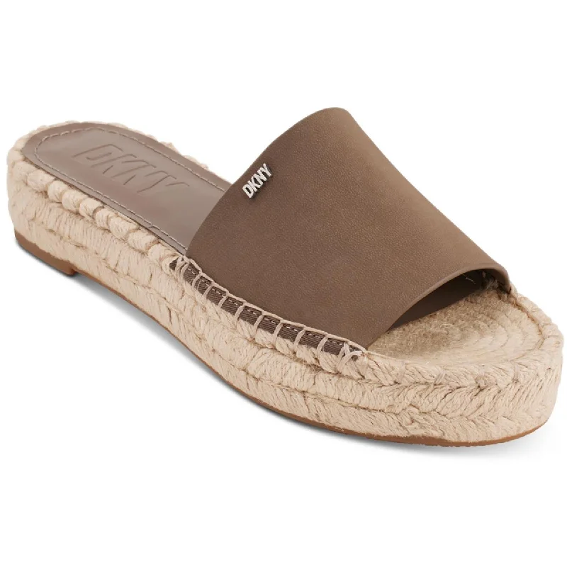 Women's Cork - Soled Espadrille Sandals with a Rope - Trimmed Upper in Navy for a Summer VibeDKNY Womens Camillo Leather Slip-On Espadrilles Women's Cork - Soled Espadrille Sandals with a Rope - Trimmed Upper in Navy for a Summer VibeDKNY Womens Camillo Leather Slip-On Espadrilles