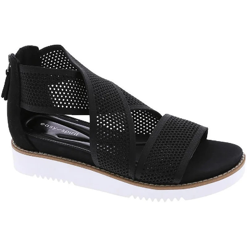 Women's Leather - Strapped Sandals with a Braided Detail in Brown for a Rustic AppealEasy Spirit Womens Wander 2 Knit Open Toe Platform Sandals Women's Leather - Strapped Sandals with a Braided Detail in Brown for a Rustic AppealEasy Spirit Womens Wander 2 Knit Open Toe Platform Sandals