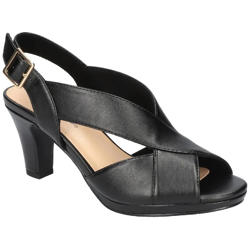 Orthopedic Women's Sandals with Arch Support in Gray for Foot HealthEasy Street Womens Christy Faux Leather Slingback Heels Orthopedic Women's Sandals with Arch Support in Gray for Foot HealthEasy Street Womens Christy Faux Leather Slingback Heels