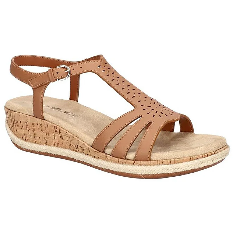 Women's Thong Sandals with a Beaded Design in Multicolor for a Beachy AestheticEasy Street Womens Dorinda Faux Leather Comfort Wedge Sandals Women's Thong Sandals with a Beaded Design in Multicolor for a Beachy AestheticEasy Street Womens Dorinda Faux Leather Comfort Wedge Sandals