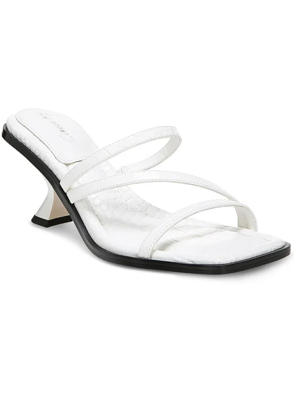 Women's Leather - Strapped Sandals with a Braided Detail in Brown for a Rustic AppealFelicity Womens Embossed Square Toe Slide Sandals Women's Leather - Strapped Sandals with a Braided Detail in Brown for a Rustic AppealFelicity Womens Embossed Square Toe Slide Sandals
