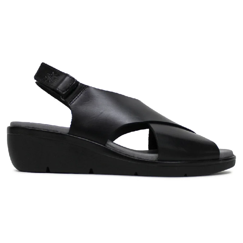 Plus Size Women's Wide - Width Platform Sandals in Black for Added Comfort and HeightNABI058FLY Bridle Women's Wedge Heels Sandals Plus Size Women's Wide - Width Platform Sandals in Black for Added Comfort and HeightNABI058FLY Bridle Women's Wedge Heels Sandals