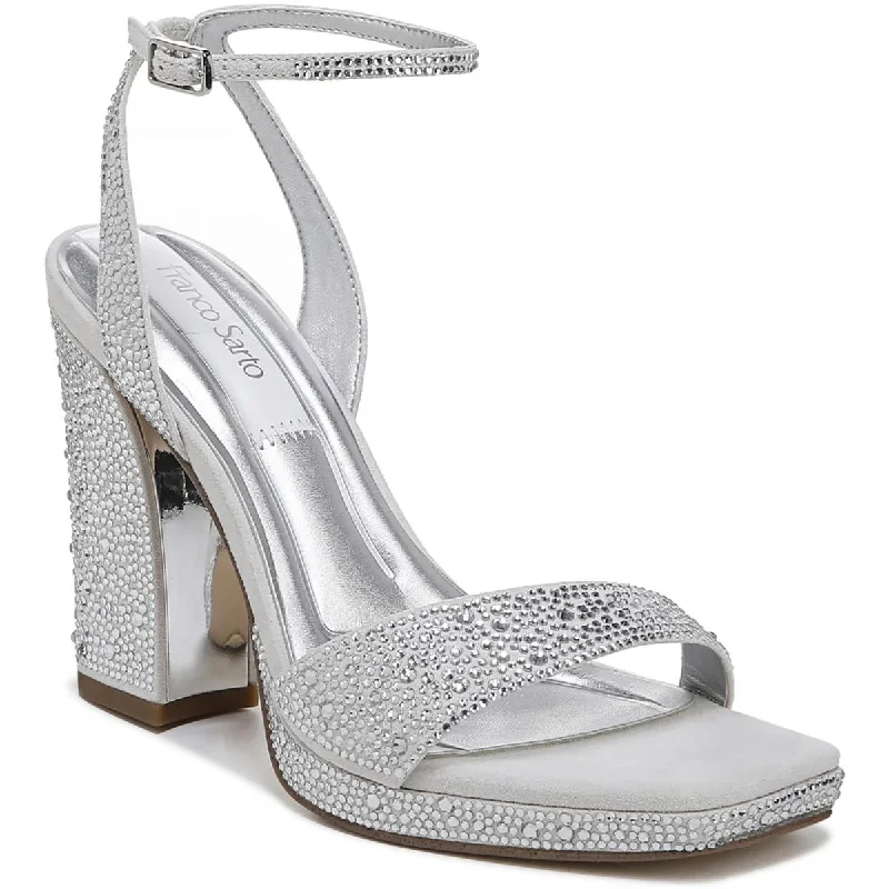 Women's Sandals with a Floral - Printed Upper in Pink for a Feminine Spring LookFranco Sarto Womens DAFFY 2 Faux Suede Open Toe Ankle Strap Women's Sandals with a Floral - Printed Upper in Pink for a Feminine Spring LookFranco Sarto Womens DAFFY 2 Faux Suede Open Toe Ankle Strap