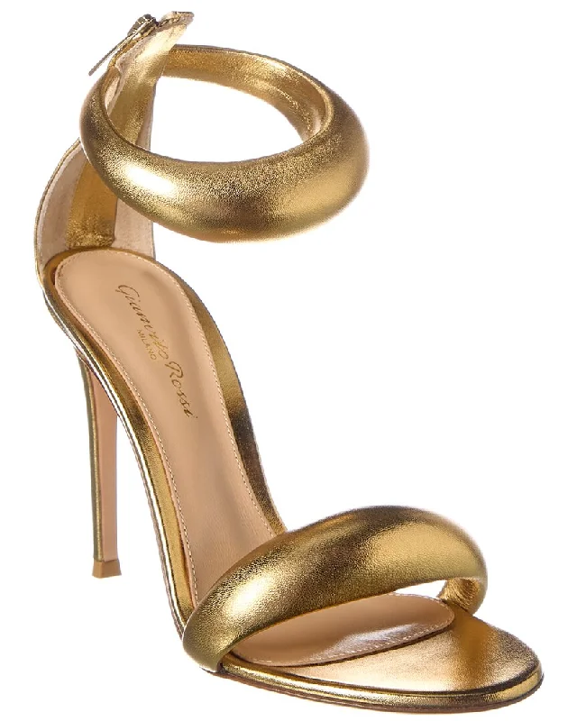 Adjustable Strap Women's Sandals with a Padded Heel in Pink for a Custom FitGianvito Rossi Bijoux 105 Leather Sandal Adjustable Strap Women's Sandals with a Padded Heel in Pink for a Custom FitGianvito Rossi Bijoux 105 Leather Sandal