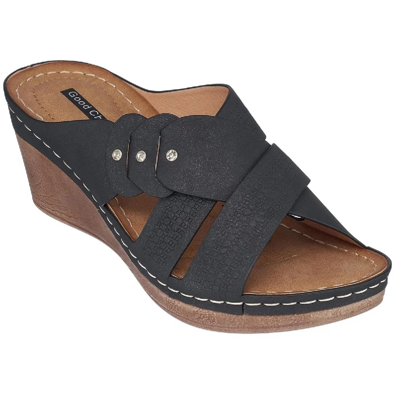 Women's Thong Sandals with a Beaded Design in Multicolor for a Beachy AestheticGood Choice Womens Dorty Faux Leather Slip On Wedge Sandals Women's Thong Sandals with a Beaded Design in Multicolor for a Beachy AestheticGood Choice Womens Dorty Faux Leather Slip On Wedge Sandals