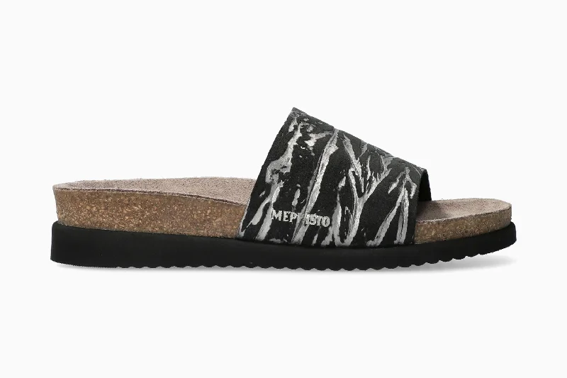 Plus Size Women's Wide - Width Platform Sandals in Black for Added Comfort and HeightHanik - Black Napoli Plus Size Women's Wide - Width Platform Sandals in Black for Added Comfort and HeightHanik - Black Napoli