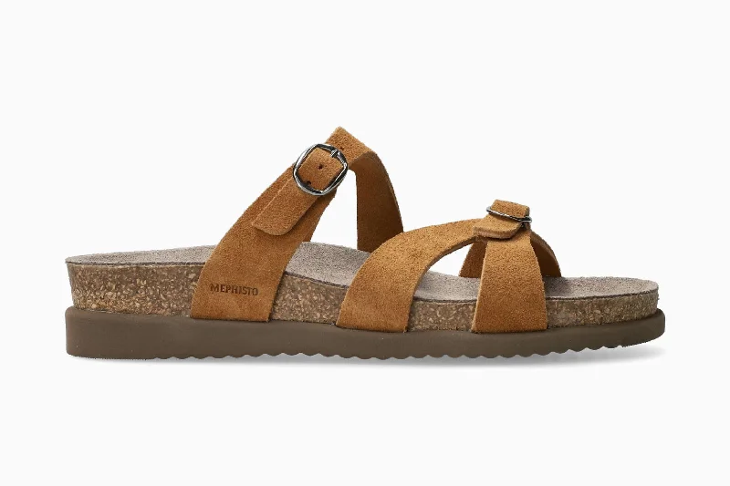 Women's Cork - Soled Espadrille Sandals with a Rope - Trimmed Upper in Navy for a Summer VibeHannel - Tobacco Women's Cork - Soled Espadrille Sandals with a Rope - Trimmed Upper in Navy for a Summer VibeHannel - Tobacco