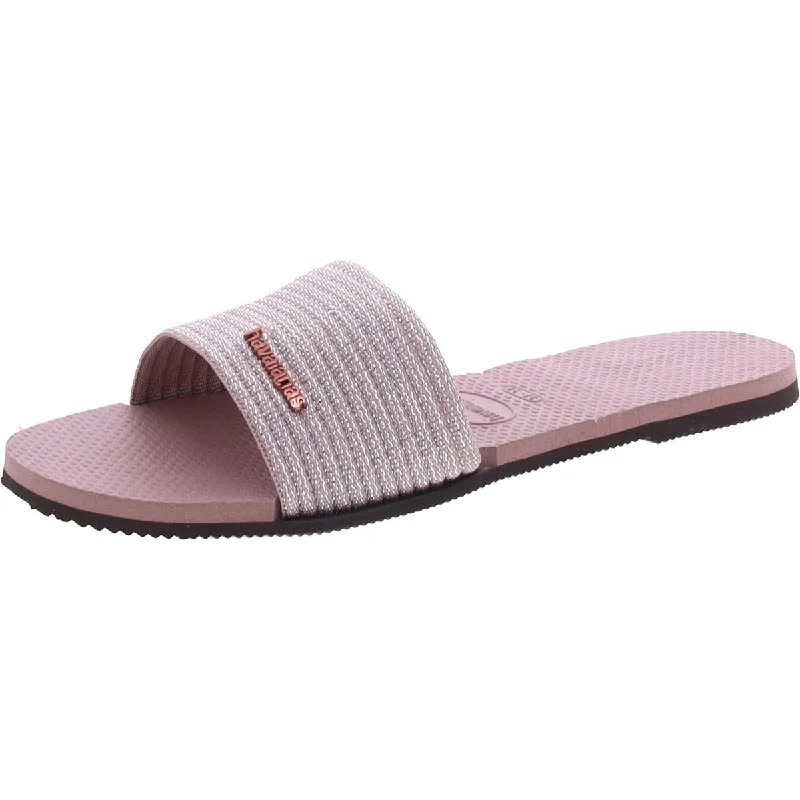 Women's Thong Sandals with a Beaded Design in Multicolor for a Beachy AestheticHavaianas Womens Casual Flat Slide Sandals Women's Thong Sandals with a Beaded Design in Multicolor for a Beachy AestheticHavaianas Womens Casual Flat Slide Sandals