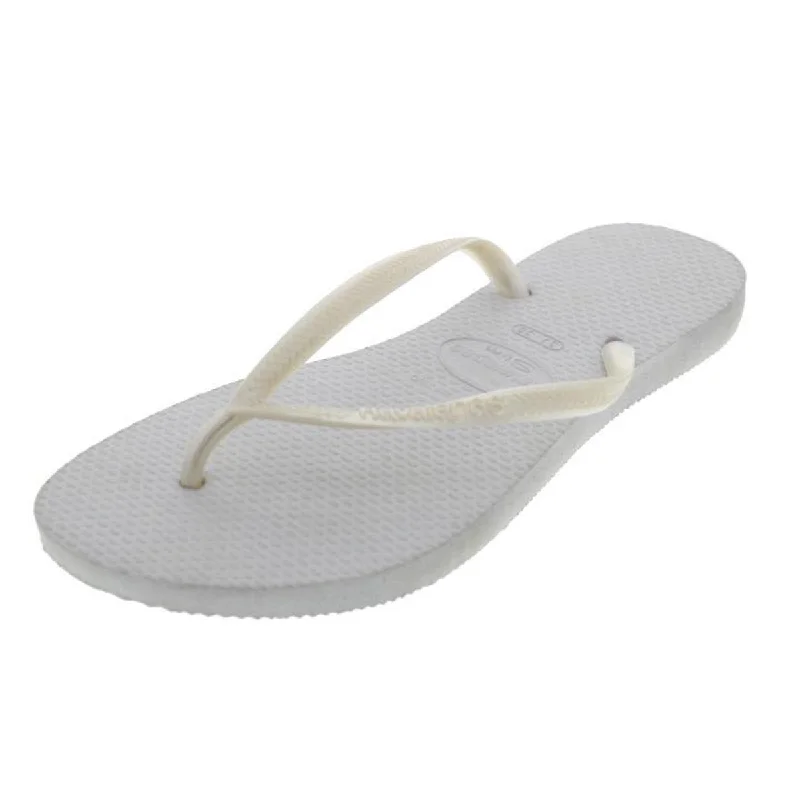 Women's Cork - Soled Espadrille Sandals with a Rope - Trimmed Upper in Navy for a Summer VibeHavaianas Womens Textured Flip-Flops Women's Cork - Soled Espadrille Sandals with a Rope - Trimmed Upper in Navy for a Summer VibeHavaianas Womens Textured Flip-Flops
