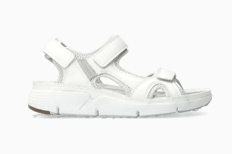 Anti - Slip Women's Sandals with a Grooved Sole in Green for Outdoor AdventuresIts Me - Off White Anti - Slip Women's Sandals with a Grooved Sole in Green for Outdoor AdventuresIts Me - Off White