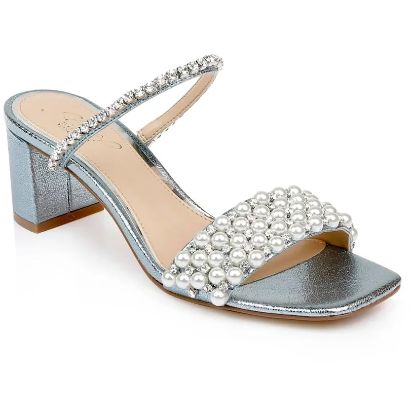 Lightweight Women's Mesh - Paneled Sandals in Yellow for BreathabilityJewel Badgley Mischka Womens Orsen Embellished Heels Lightweight Women's Mesh - Paneled Sandals in Yellow for BreathabilityJewel Badgley Mischka Womens Orsen Embellished Heels