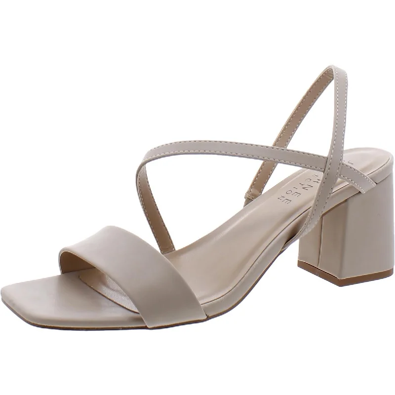 Orthopedic Women's Sandals with Arch Support in Gray for Foot HealthJournee Collection Womens Comfort Insole Faux Leather Block Heel