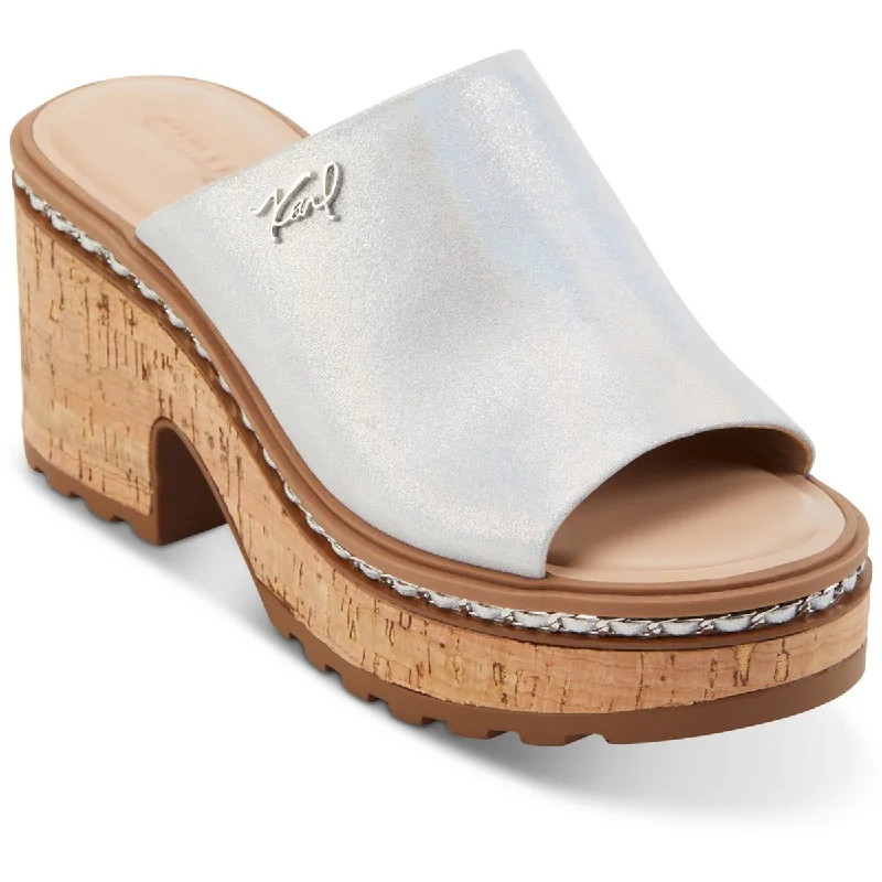 Adjustable Strap Women's Sandals with a Padded Heel in Pink for a Custom FitKarl Lagerfeld Paris Womens Clarina Comfort Insole Wedge Sandals Adjustable Strap Women's Sandals with a Padded Heel in Pink for a Custom FitKarl Lagerfeld Paris Womens Clarina Comfort Insole Wedge Sandals