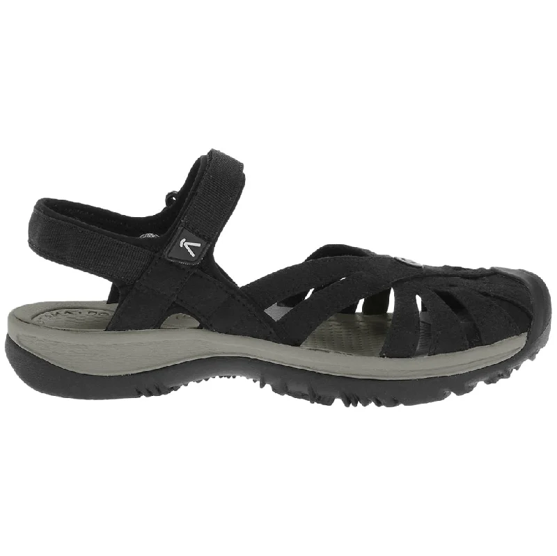Shock - Absorbing Women's Sandals with a Soft Insole in Black for Active LifestylesRose Washable Textile Women's Casual Sandals Shock - Absorbing Women's Sandals with a Soft Insole in Black for Active LifestylesRose Washable Textile Women's Casual Sandals