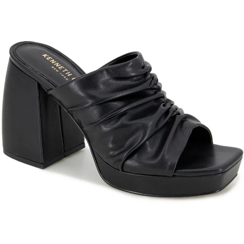 Women's Ankle - Strap Sandals with a Block Heel in Red for a Sophisticated StyleKenneth Cole New York Womens Anika Faux Leather Peep-Toe Platform Sandals Women's Ankle - Strap Sandals with a Block Heel in Red for a Sophisticated StyleKenneth Cole New York Womens Anika Faux Leather Peep-Toe Platform Sandals