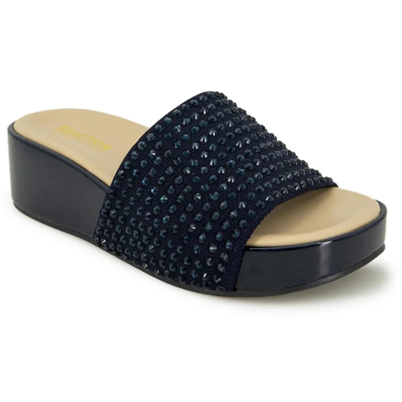 Women's Sandals with a Wedge Heel and a Tassel Detail in Orange for a Trendy LookKenneth Cole Reaction Womens Maila Jewel Rhinestone Peep-Toe Wedge Sandals Women's Sandals with a Wedge Heel and a Tassel Detail in Orange for a Trendy LookKenneth Cole Reaction Womens Maila Jewel Rhinestone Peep-Toe Wedge Sandals