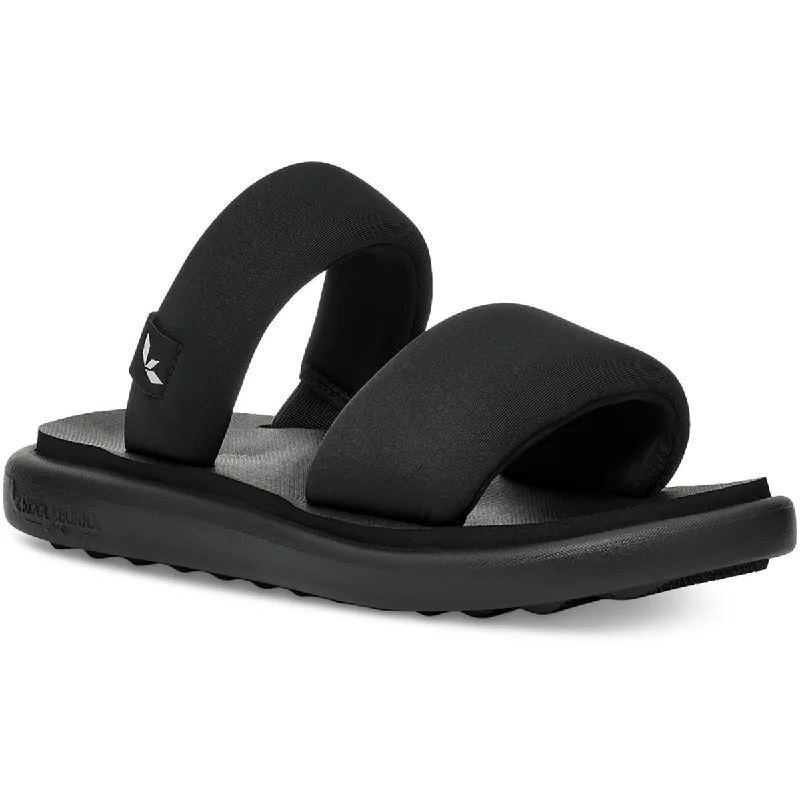 Sustainable Women's Recycled Material Sandals in Beige for Eco - Conscious ShoppersKoolaburra Womens Alane Slip On Open Toe Slide Sandals Sustainable Women's Recycled Material Sandals in Beige for Eco - Conscious ShoppersKoolaburra Womens Alane Slip On Open Toe Slide Sandals