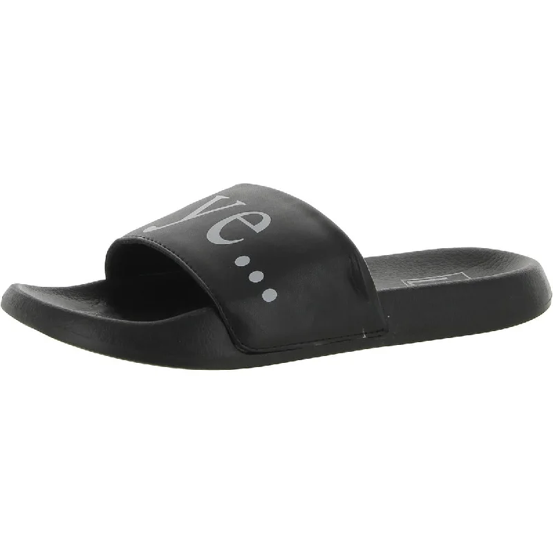 Child - Friendly Women's Sandals with a Secure Buckle in Purple for Moms on the GoL4L by Lust for Life Womens See Ya Faux Leather Slip On Slide Sandals Child - Friendly Women's Sandals with a Secure Buckle in Purple for Moms on the GoL4L by Lust for Life Womens See Ya Faux Leather Slip On Slide Sandals