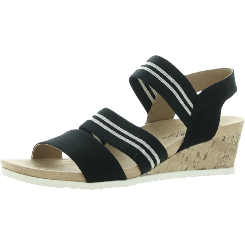 Adjustable Strap Women's Sandals with a Padded Heel in Pink for a Custom FitLifeStride Womens Sunshine Stripes Slingback Wedge Sandals Adjustable Strap Women's Sandals with a Padded Heel in Pink for a Custom FitLifeStride Womens Sunshine Stripes Slingback Wedge Sandals