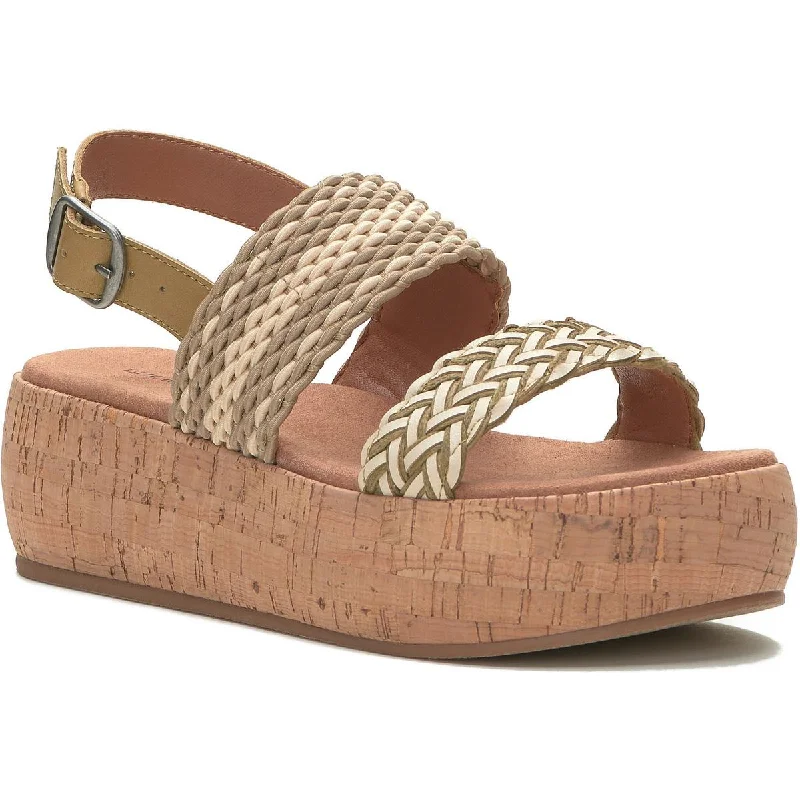 Sustainable Women's Recycled Material Sandals in Beige for Eco - Conscious ShoppersLucky Brand Womens Jadiel Braided Ankle Strap Flatform Sandals Sustainable Women's Recycled Material Sandals in Beige for Eco - Conscious ShoppersLucky Brand Womens Jadiel Braided Ankle Strap Flatform Sandals