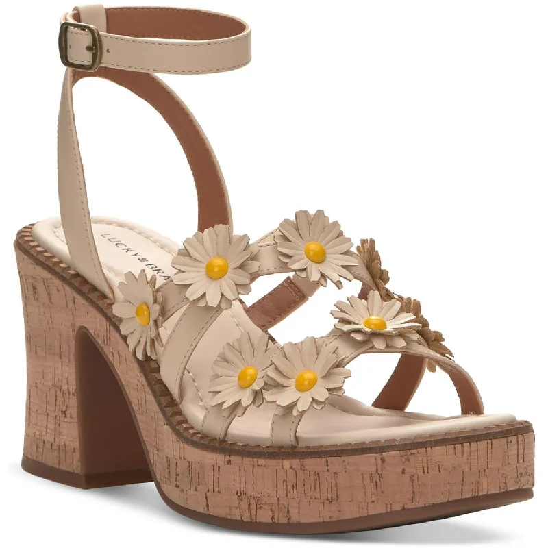 Adjustable Strap Women's Sandals with a Padded Heel in Pink for a Custom FitLucky Brand Womens Taiza 2 Leather Floral Slingback Sandals Adjustable Strap Women's Sandals with a Padded Heel in Pink for a Custom FitLucky Brand Womens Taiza 2 Leather Floral Slingback Sandals