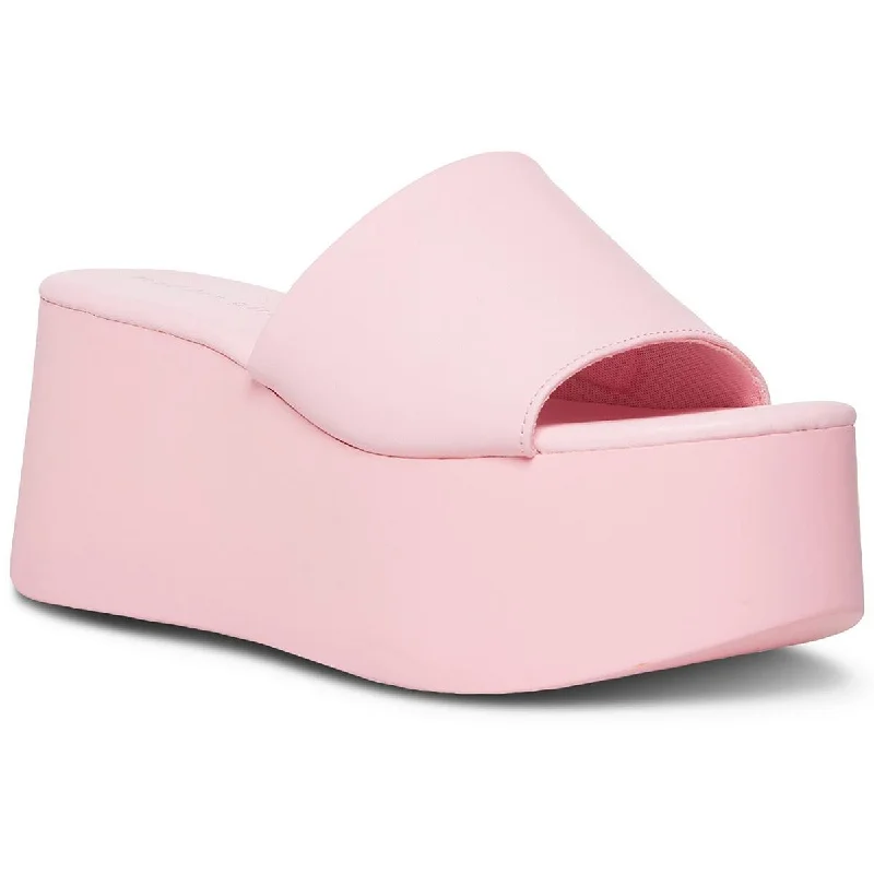 Anti - Slip Women's Sandals with a Grooved Sole in Green for Outdoor AdventuresMadden Girl Womens Cake Cushioned Footbed Wedge Sandals Anti - Slip Women's Sandals with a Grooved Sole in Green for Outdoor AdventuresMadden Girl Womens Cake Cushioned Footbed Wedge Sandals
