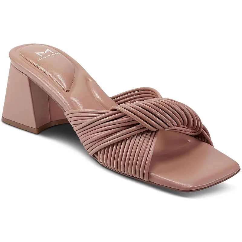 Anti - Slip Women's Sandals with a Grooved Sole in Green for Outdoor AdventuresMarc Fisher LTD Womens Cherrie Leather Peep-Toe Slide Sandals Anti - Slip Women's Sandals with a Grooved Sole in Green for Outdoor AdventuresMarc Fisher LTD Womens Cherrie Leather Peep-Toe Slide Sandals