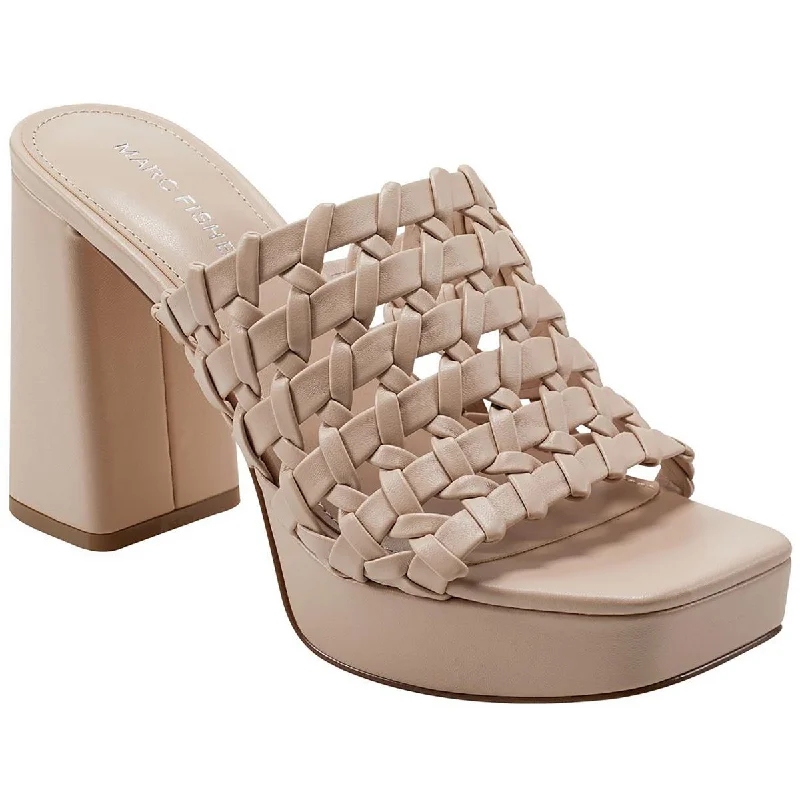 Anti - Slip Women's Sandals with a Grooved Sole in Green for Outdoor AdventuresMarc Fisher Womens Gervasi Faux Leather Square Toe Platform Sandals Anti - Slip Women's Sandals with a Grooved Sole in Green for Outdoor AdventuresMarc Fisher Womens Gervasi Faux Leather Square Toe Platform Sandals