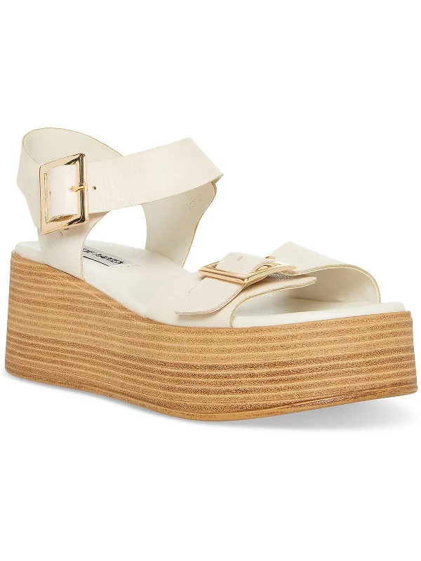Adjustable Strap Women's Sandals with a Padded Heel in Pink for a Custom FitMarka Womens Buckle Ankle Strap Platform Sandals Adjustable Strap Women's Sandals with a Padded Heel in Pink for a Custom FitMarka Womens Buckle Ankle Strap Platform Sandals