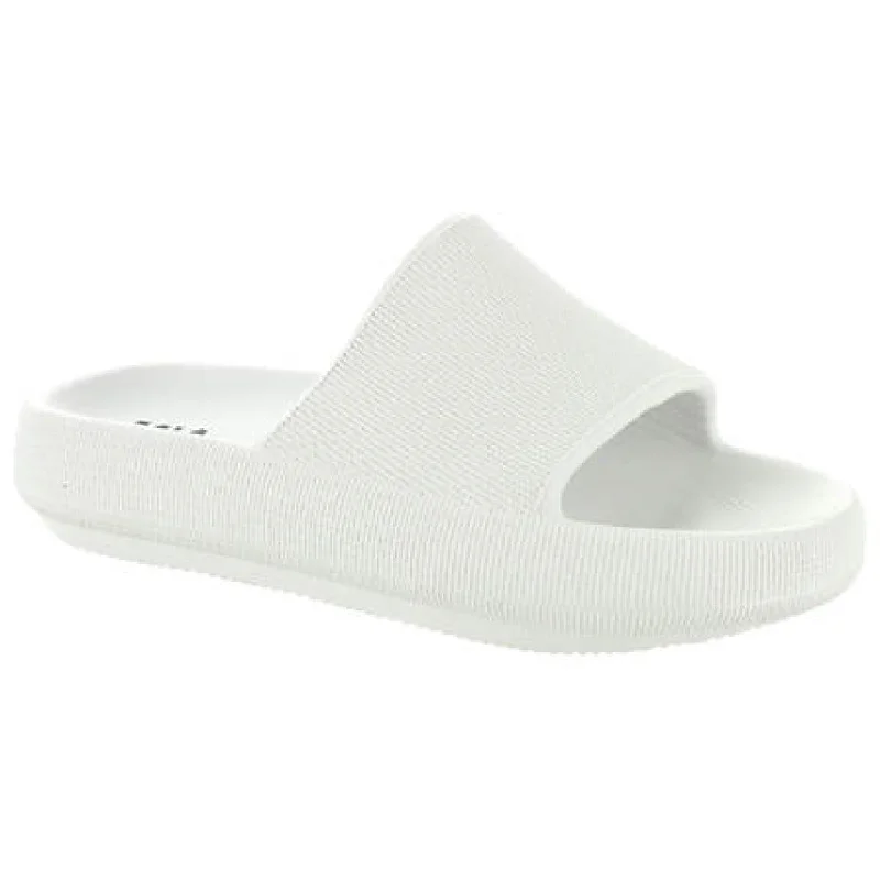 Sustainable Women's Recycled Material Sandals in Beige for Eco - Conscious ShoppersMia Womens Lexa Open Toe Slip On Flatform Sandals Sustainable Women's Recycled Material Sandals in Beige for Eco - Conscious ShoppersMia Womens Lexa Open Toe Slip On Flatform Sandals