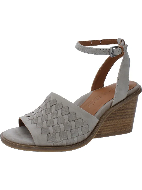 Women's Ankle - Strap Sandals with a Block Heel in Red for a Sophisticated StyleNada Womens Woven Slingback Sandals Women's Ankle - Strap Sandals with a Block Heel in Red for a Sophisticated StyleNada Womens Woven Slingback Sandals
