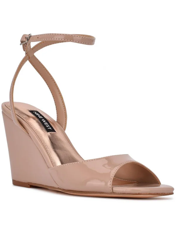 Women's Sandals with a Wedge Heel and a Tassel Detail in Orange for a Trendy LookNevr Womens Patent Dressy Wedge Sandals Women's Sandals with a Wedge Heel and a Tassel Detail in Orange for a Trendy LookNevr Womens Patent Dressy Wedge Sandals