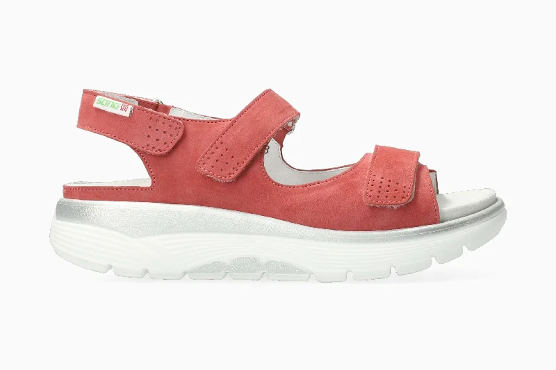 Shock - Absorbing Women's Sandals with a Soft Insole in Black for Active LifestylesNorine - Old Pink Shock - Absorbing Women's Sandals with a Soft Insole in Black for Active LifestylesNorine - Old Pink