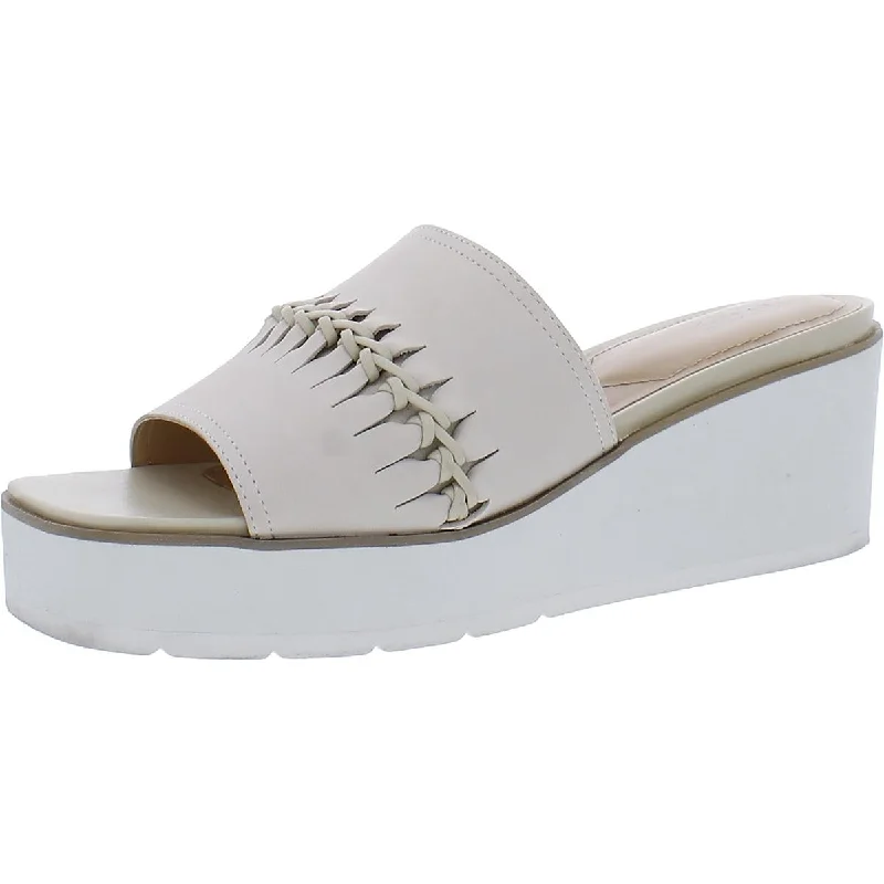 Women's Leather - Strapped Sandals with a Braided Detail in Brown for a Rustic AppealNYDJ Womens Rory Nubuck Peep-Toe Wedge Sandals Women's Leather - Strapped Sandals with a Braided Detail in Brown for a Rustic AppealNYDJ Womens Rory Nubuck Peep-Toe Wedge Sandals