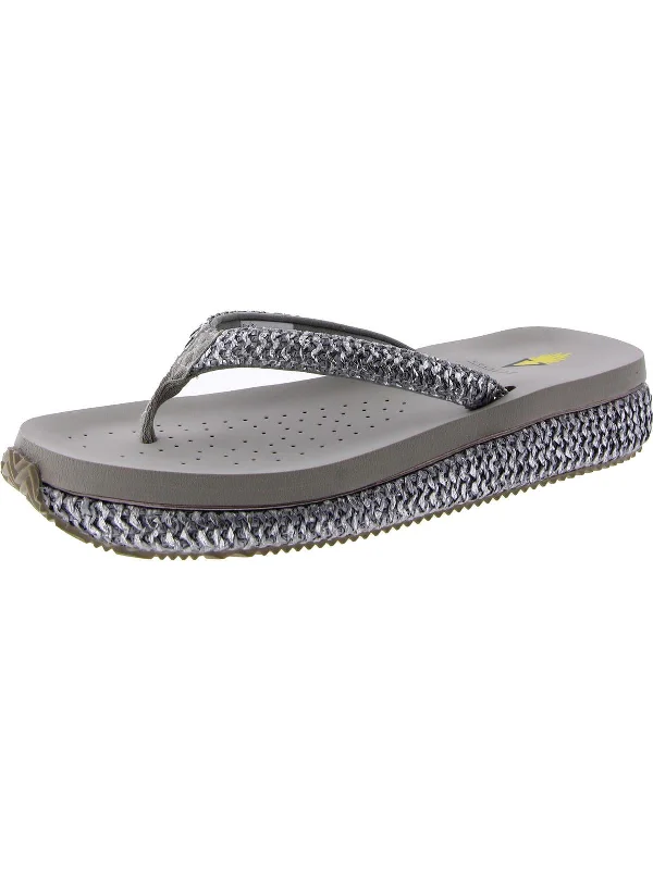 Shock - Absorbing Women's Sandals with a Soft Insole in Black for Active LifestylesPalau Womens Wedges Thong Platform Sandals Shock - Absorbing Women's Sandals with a Soft Insole in Black for Active LifestylesPalau Womens Wedges Thong Platform Sandals