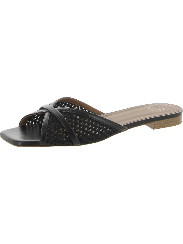 Women's Thong Sandals with a Beaded Design in Multicolor for a Beachy AestheticPerla Womens Leather Peep-Toe Slide Sandals Women's Thong Sandals with a Beaded Design in Multicolor for a Beachy AestheticPerla Womens Leather Peep-Toe Slide Sandals