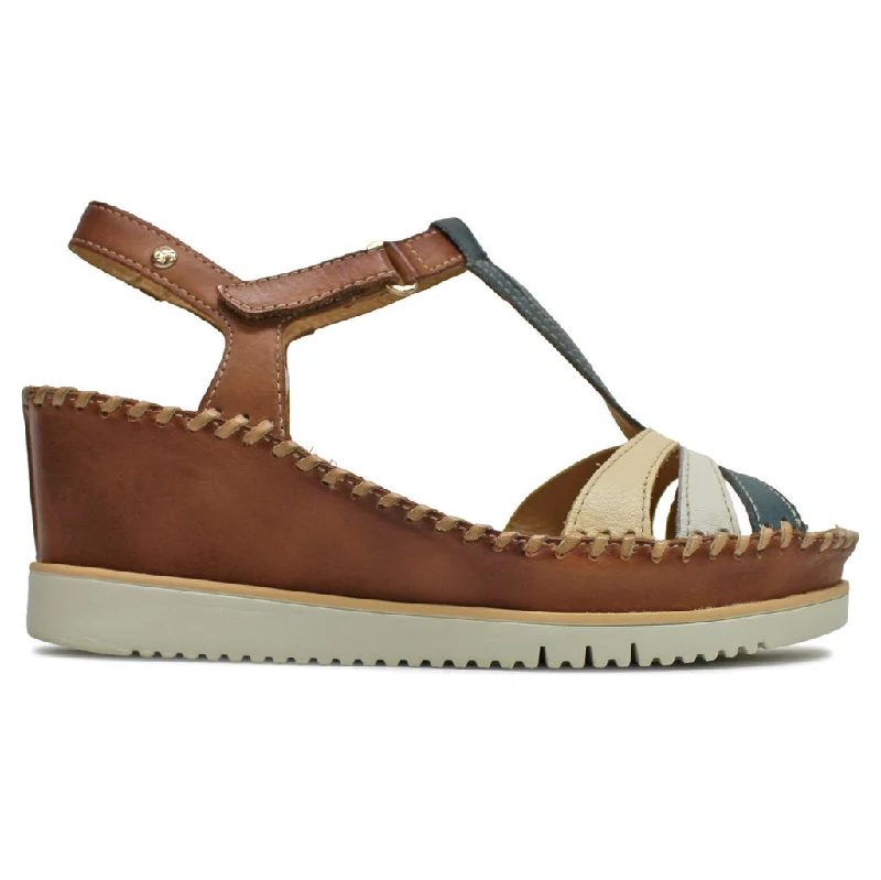 Anti - Slip Women's Sandals with a Grooved Sole in Green for Outdoor AdventuresAguadulce Leather Women's Wedge Sandals Anti - Slip Women's Sandals with a Grooved Sole in Green for Outdoor AdventuresAguadulce Leather Women's Wedge Sandals