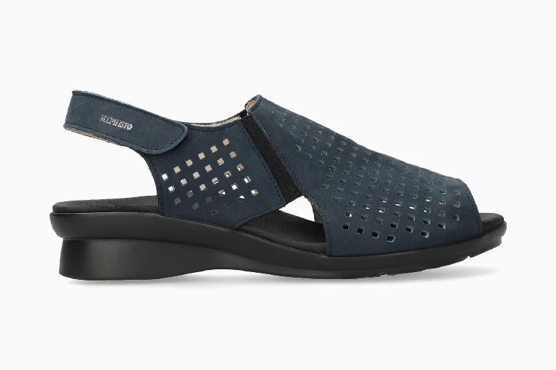 Child - Friendly Women's Sandals with a Secure Buckle in Purple for Moms on the GoPolka - Jeans Blue Child - Friendly Women's Sandals with a Secure Buckle in Purple for Moms on the GoPolka - Jeans Blue