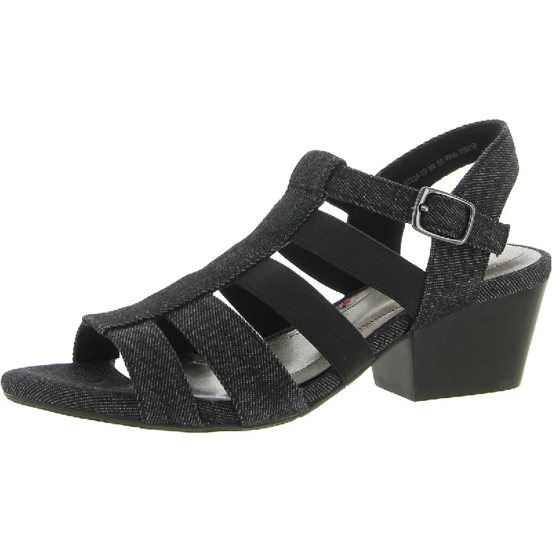 Child - Friendly Women's Sandals with a Secure Buckle in Purple for Moms on the GoRos Hommerson Womens Wish Denim Strappy Fisherman Sandals Child - Friendly Women's Sandals with a Secure Buckle in Purple for Moms on the GoRos Hommerson Womens Wish Denim Strappy Fisherman Sandals
