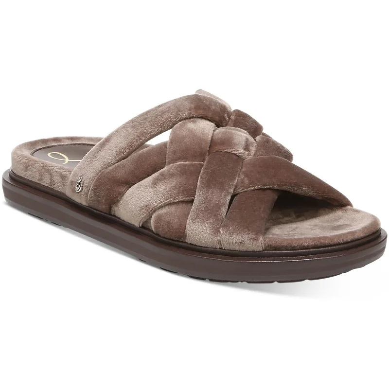 Women's Cork - Soled Espadrille Sandals with a Rope - Trimmed Upper in Navy for a Summer VibeSam Edelman Womens Vaugn Strappy Slip On Slide Sandals Women's Cork - Soled Espadrille Sandals with a Rope - Trimmed Upper in Navy for a Summer VibeSam Edelman Womens Vaugn Strappy Slip On Slide Sandals