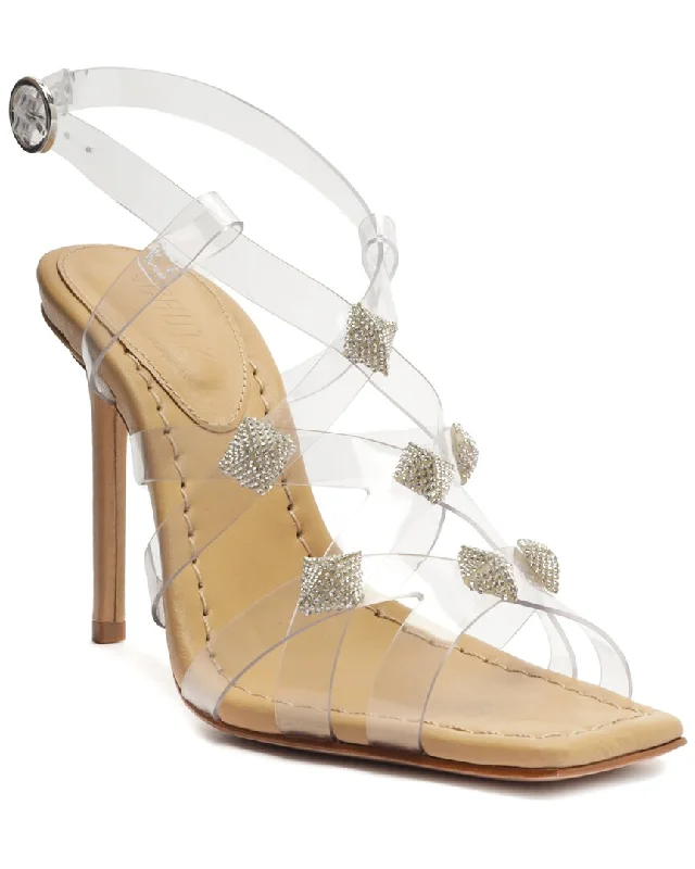 Lightweight Women's Mesh - Paneled Sandals in Yellow for BreathabilitySCHUTZ Georgia Leather-Trim Sandal Lightweight Women's Mesh - Paneled Sandals in Yellow for BreathabilitySCHUTZ Georgia Leather-Trim Sandal