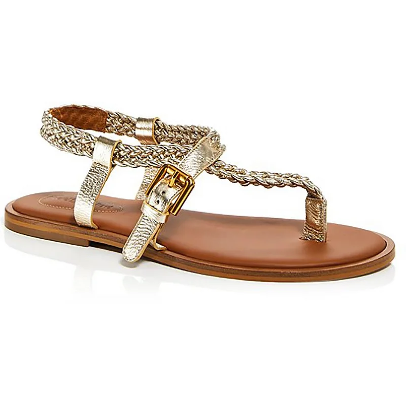 Adjustable Strap Women's Sandals with a Padded Heel in Pink for a Custom FitSee by Chloe Womens Leather Ankle Strap Thong Sandals Adjustable Strap Women's Sandals with a Padded Heel in Pink for a Custom FitSee by Chloe Womens Leather Ankle Strap Thong Sandals