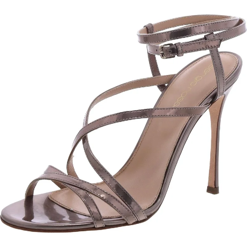 Women's Strappy Gladiator Sandals with Buckle Closures in Tan for a Boho LookSergio Rossi Womens Patent Leather Ankle Strap Heels Women's Strappy Gladiator Sandals with Buckle Closures in Tan for a Boho LookSergio Rossi Womens Patent Leather Ankle Strap Heels